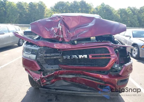 2021 Ram 1500 Big Horn 4X4 5'7 Box from USA, damaged, VIN 1C6SRFFM3MN613371